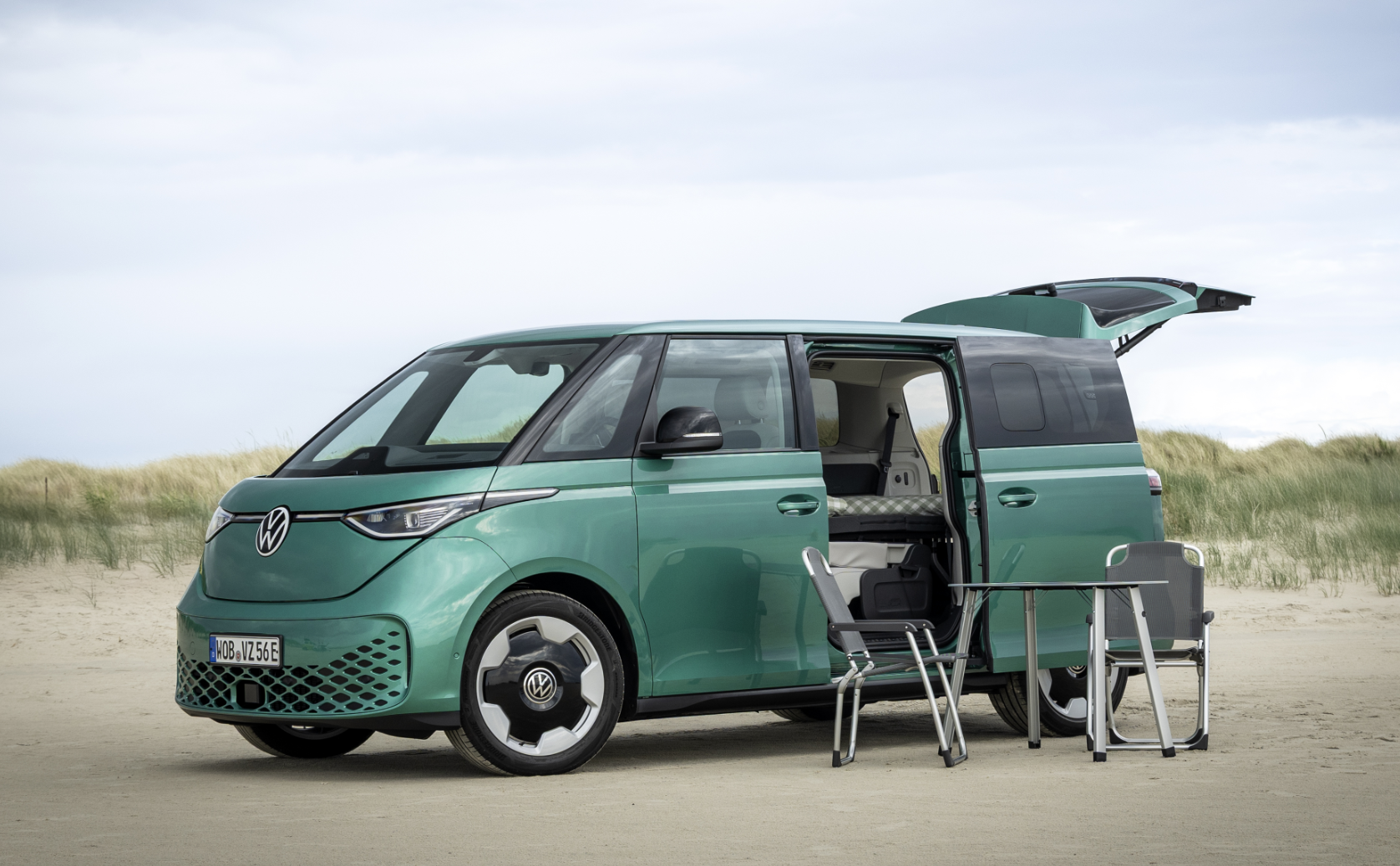 Lakóautóvá alakítható az ID. Buzz – jön a Volkswagen „Jó Éjt” csomagja