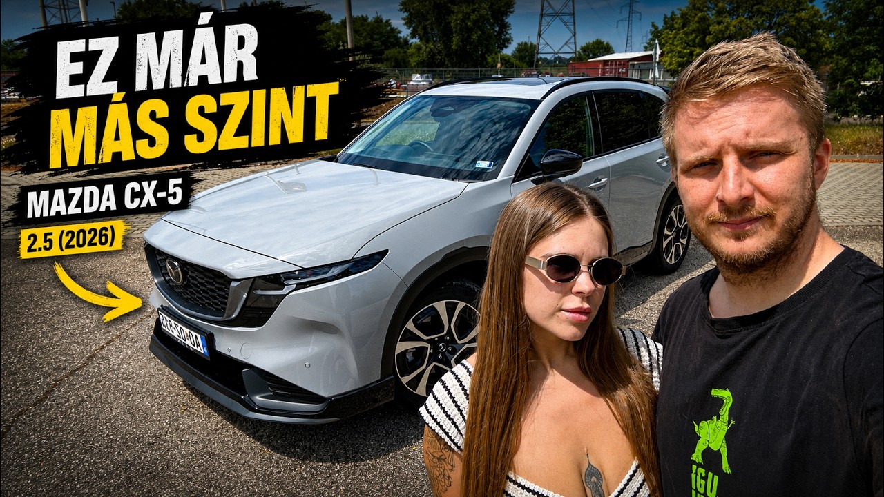 Mazda CX-5 – Nagyon jó autó. Csak kellene még bele egy kis erő.